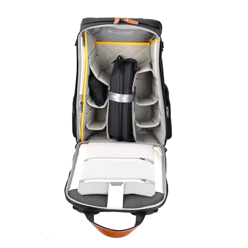 VANGUARD Veo City B46 NV - Mochila fotográfica de DSLR y Mirrorless con compartimento para portátil