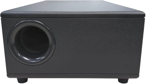 Earthquake Sound SleekWave CP8 - Subwoofer de 300 W, negro