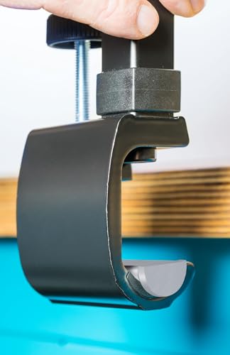 HAZET 179N-45 Soporte para tabletas, compatible con el carro de taller HAZET para tabletas de 120-222 mm, ángulo de sujeción ajustable, sujeción segura con almohadilla de gomaespuma