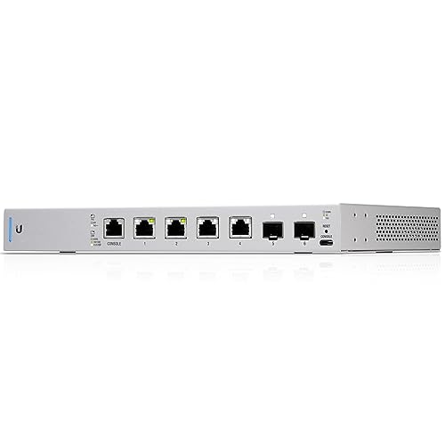 Ubiquiti Networks UniFi Switch 6 XG PoE, Interruptor de 6 Puertos 10G con 802.3bt PoE++ (US-XG-6POE)