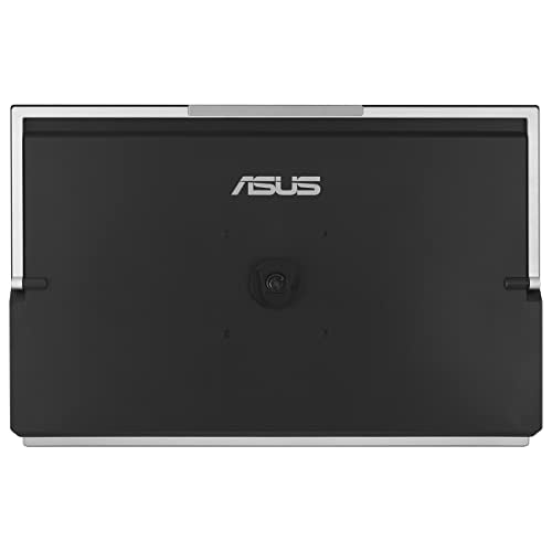 ASUS ZenScreen MB249C - Monitor portátil de 23,8" FHD (1920 x 1080), sin marco, IPS, antirreflejos, USB-C, altavoces, peana, abrazadera en C, gancho para separadores, sostenibilidad ecológica