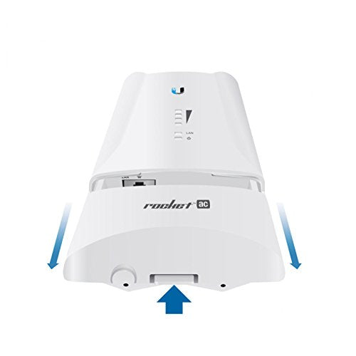 UBIQUITI Rocket AC Lite 5GHz Hi-Power 802.11AC AirMax PtP BaseStation, 27dBm