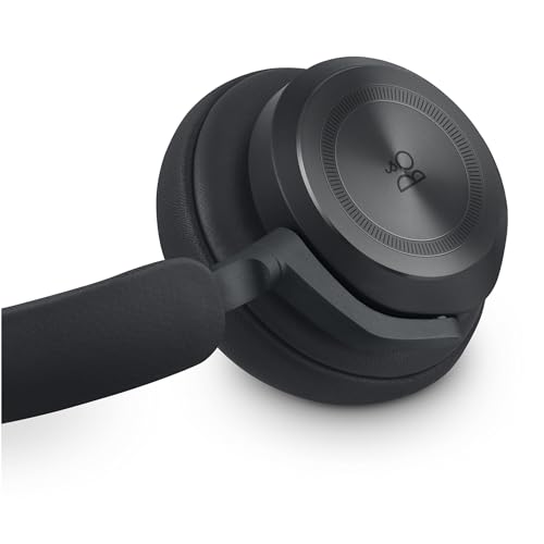 Bang & Olufsen Beoplay HX Auriculares Premium Inalámbricos Bluetooth de Diadema con Cancelación de Ruido, 6 Micrófonos, Hasta 40 horas de Autonomía, Cascos y Estuche Black Anthracite