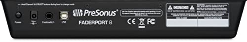 PreSonus FaderPort 8, Controlador de Mezcla DAW para Producción Musical con Suite de Plug-Ins Studio Magic, DAW Studio One Artist, Paquete de Software para Grabación, Difusión y Podcasting