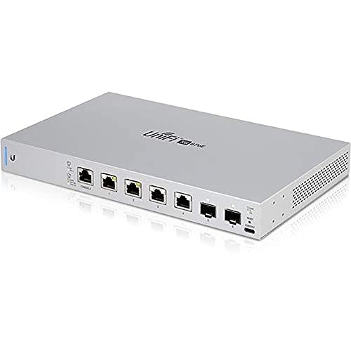 Ubiquiti Networks UniFi Switch 6 XG PoE, Interruptor de 6 Puertos 10G con 802.3bt PoE++ (US-XG-6POE)