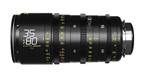 DZOFILM Cine Lens Catta Ace Zoom 35-80 T2.9 Black for PL/EF Mount (VV/FF) (Caja)