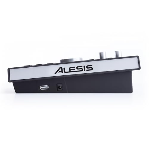 Alesis Command Mesh SE Kit Set de Batería Electrónica, Parches de Malla Doble Zona, Conexiones MIDI USB, 600 Sonidos Batería Eléctrica y Acústica