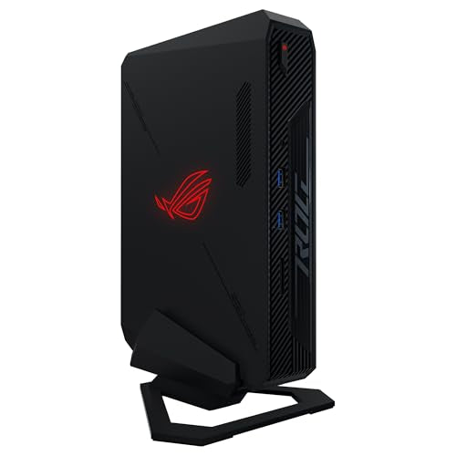 ASUS ROG NUC - Ordenador de sobremesa (Intel Core Ultra 9 185H, GeForce RTX4070, 32GB RAM DDR5, 1TB SSD, Windows 11 Home, no Incluye Cable de alimentación)