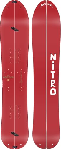 Nitro Tabla de Snowboard para Hombre Slash Split BRD '25, Tabla de Polvo, Tabla de división direccional cónica, Camber, Todo Terreno, Ancho para pies Grandes, tecnología de Surf 3D