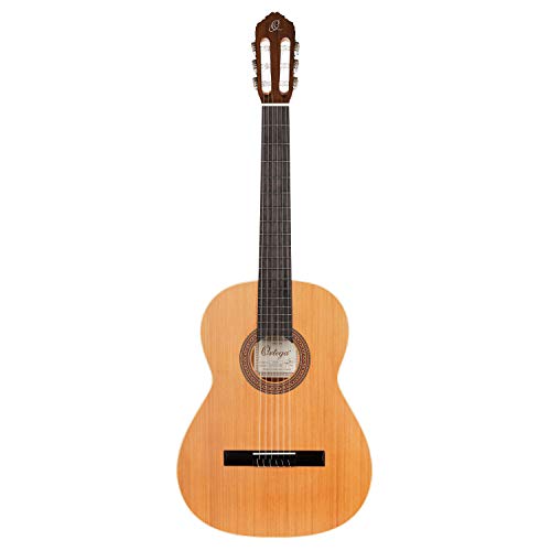 Ortega R180 - Guitarra clásica (cedro y bubinga, tamaño 4/4), color natural