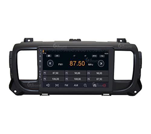 Radio de Coche para Citroen Jumpy (con navegador) Android GPS Bluetooth WiFi USB Dab+ Touchscreen 9" 8core Carplay AndroidAuto
