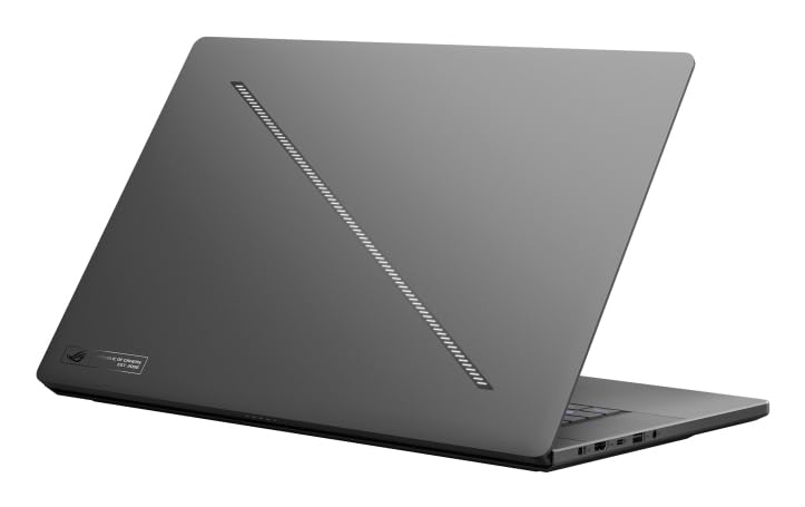 ASUS ROG Zephyrus G16 OLED GU605MV-QR047 - Portátil Gaming de 16" WQXGA 240Hz (Intel Core Ultra 9 185H, 32GB RAM, 1TB SSD, NVIDIA RTX 4060 8GB, Sin OS) Gris Eclipse - Teclado QWERTY español