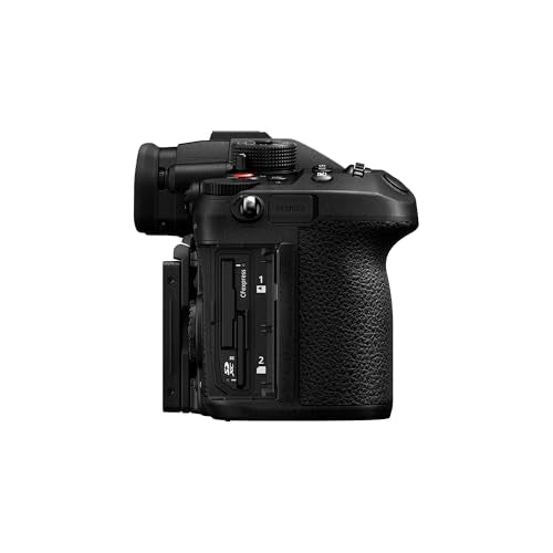 Panasonic Lumix DC-GH7E Micro Cuatro Tercios Cuerpo Cámara Sin Espejo, 25,2 MP, C4K/4K 4:2:2 60/50p, AF Híbrido Fases, IS Activo, 32 bits, OLED, Negro