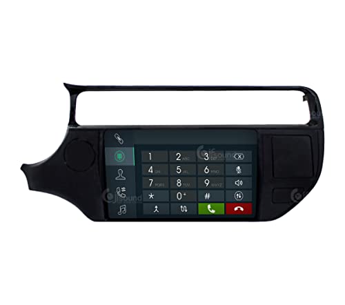 Radio de Coche para Kio Rio 2015-2017 universales Android GPS Bluetooth WiFi USB Dab+ Touchscreen 9" 4core Carplay AndroidAuto