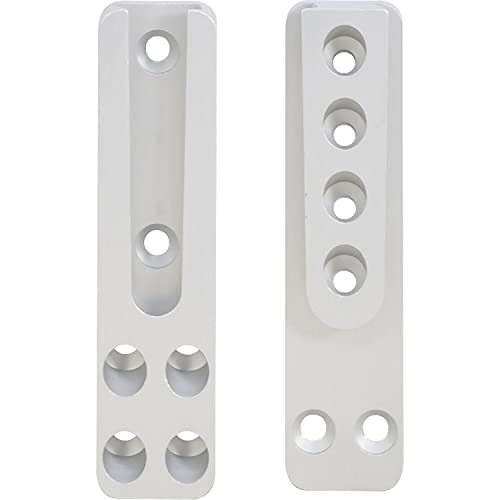 PITZL 88010.1000 - Conector de madera HVP 25 x 100 x 12 cm, aluminio, con protección contra excavación, contenido: 20 unidades, plata, 25 x 100 cm