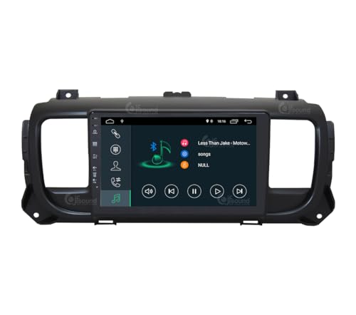 Radio de Coche para Citroen Jumpy (con navegador) Android GPS Bluetooth WiFi USB Dab+ Touchscreen 9" 4core Carplay AndroidAuto