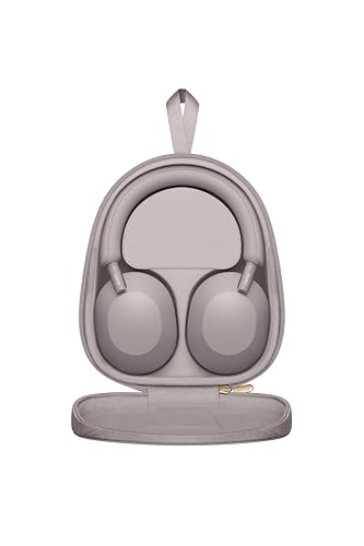 Sony WH-1000XM5 Auriculares de Diadema inalámbricos Premium con Noise Cancelling, Bluetooth, Llamadas, Hi-Res, 30 h de batería, Incluye Estuche rígido, iOS, Android - Rosa Palo