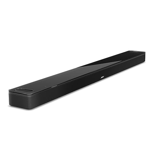 Bose Barra de Sonido Inteligente Smart Ultra Dolby Atmos, Control por Voz de Alexa,Bluetooth inalámbrico con IA, Sistema de Sonido Envolvente para TV, Negro