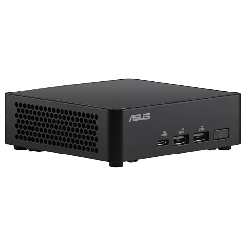 ASUS NUC 14 Pro Mini PC Comercial con IA, Procesador Intel Core Ultra 7 155H, Intel ARC GPU, 32GB RAM DDR5 (2x16), 512GB SSD, Windows 11 Pro, Cable de alimentación Incluido, Negro