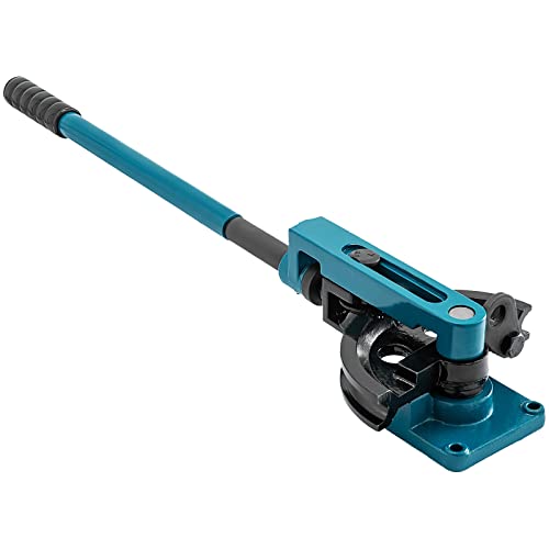 VEVOR Dobladora de Tubos Universal, Dobladora de Tubos, Dobladora de Tubos Acero, Dobladora Manual de Acero al Carbono, Dobladora de Tubos Manual, con 7 Dados, Diámetro de Tubería de 10 mm-25 mm