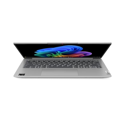 Lenovo IdeaPad Slim 5 Gen 9 Ordenador Portátil IA Copilot+ PC,14" WUXGA OLED (Snapdragon X Plus X1P-42-100, NPU Qualcomm Hexagon, 32GB RAM,1TB SSD, Wi-Fi 7, Win 11 Home) Teclado Español, Gris Oscuro