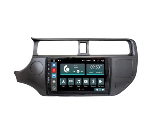 Radio de Coche para Kia Rio 2011-2015 Android GPS Bluetooth WiFi USB Dab+ Touchscreen 9" 8core Carplay AndroidAuto