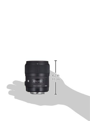 Sigma 35mm F1.4 DG HSM - Objetivo (SLR, 13/11, Estándar, Sigma, Negro, Bayonet)