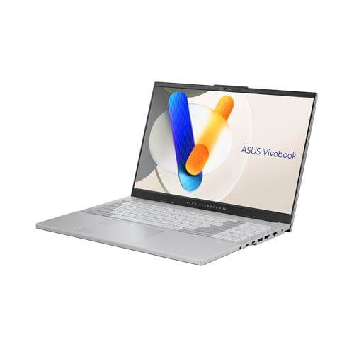 ASUS Vivobook Pro 15 OLED N6506MV-MA055W - Ordenador Portátil 15.6" 3K 120Hz (Intel Core Ultra 9 185H, 16GB RAM, 1TB SSD, NVIDIA RTX 4060 8GB, Windows 11 Home) Plata Fría - Teclado QWERTY español