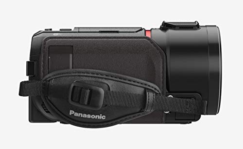 Panasonic HC-VX1 - Videocámara Semi-Profesional de 24x, O.I.S de 5 Ejes, Objetivo Leica F1.8 - F4, Zoom 25 mm - 600 mm, 4K, HD, Color Negro