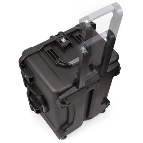 Nanuk Funda rígida Impermeable 960 con Ruedas y Espuma Ajustable, Color Negro