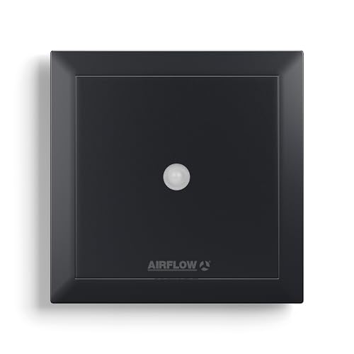 Airflow QT100 MST Extractor Baño – Silencioso 25 dB(A), Sensor Movimiento, Temporizador 15 min, 5/9W, IP45, Ingeniería Alemana, Garantía 3 Años