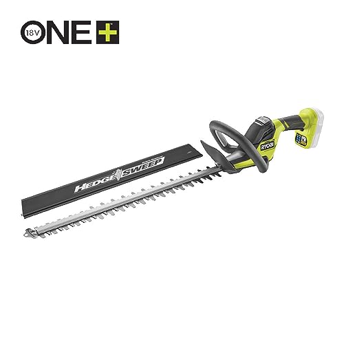 Ryobi One+ Kit 2 en 1: Recortabordes/Delineador 25/30 cm OLT1832 + Cortasetos 55 cm RY18HT55A | Incluye batería 18V 2.0Ah Lithium+ y Cargador 1.7A | Sistema 18V One+ Compatible