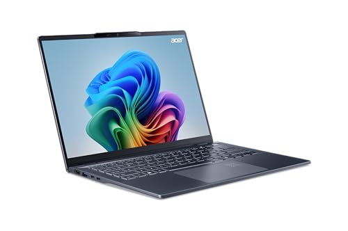 Acer Swift 14 AI SF14-51- Ordenador Portátil 14" WUXGA + OLED (Intel Core Ultra 7 258V, 32 GB RAM DDR5, 1024 GB SSD, Intel ARC Graphics, Windows 11 Home) Azul- Teclado QWERTY Español retroiluminado