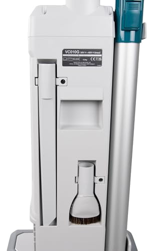Makita VC010GZ Aspiradora Vertical sin escobillas, 3 Velocidades, Azul