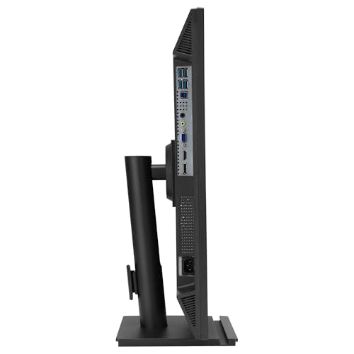 ASUS VA249QGS Monitor Profesional de 24 Pulgadas, IPS, Full HD, sin Marco, 120Hz, Adaptive-Sync, MPRT de 1ms, HDMI, DisplayPort, VGA, luz Azul Baja, antiparpadeo, diseño ergonómico, Montaje en Pared