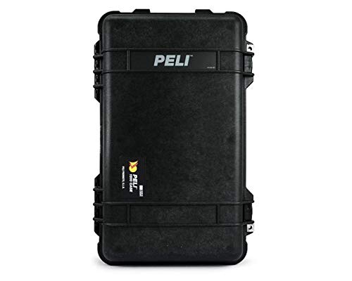 PELI 1510 Maleta Trolley de Viaje rígida y Robusta, IP67 estanca e Impermeable al Polvo, 27L de Capacidad, Fabricada en Alemania, sin Espuma, Color Negro