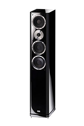 Heco GT 602 - Altavoz de suelo (27 Hz - 42 kHz, 180 W - 320 W, 91 dB), color negro