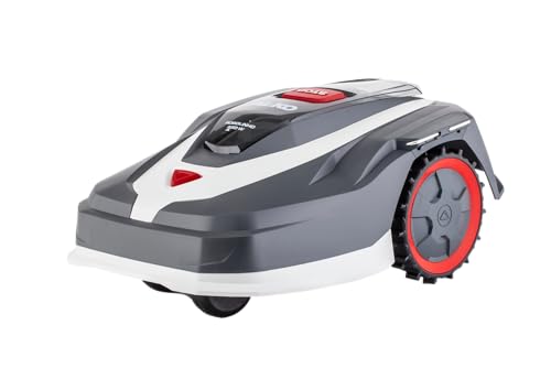 AL-KO Robot cortacésped Robolinho® 550 W, Ancho de Corte 20 cm, batería de Iones de Litio de 20 V/2,5 Ah, para Superficies de hasta 550 m², Capacidad de Ascenso máx. 45%, Muy silencioso 60 dbA