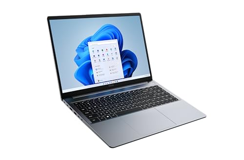 Portátil - Tecno K16S MEGABOOK, 16" Full HD IPS, AMD Ryzen™ 7-5800U, 16GB RAM, 512GB SSD, Radeon™ Graphics, WiFi, Windows 11 Home, Gris, Todo Aluminio, Teclado QWERTY Español