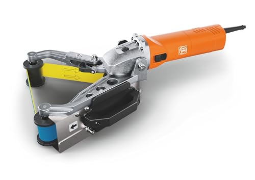 FEIN Set Lijadora para tubos RS 17-70 E para tubos y codos de tubos de acero inoxidable hasta Ø 80 mm., Velocidad en vacío 2 700-8 500 1/min, Cinta 815 x 20/40 mm. Velocidad de cinta 9-27 mt/sec