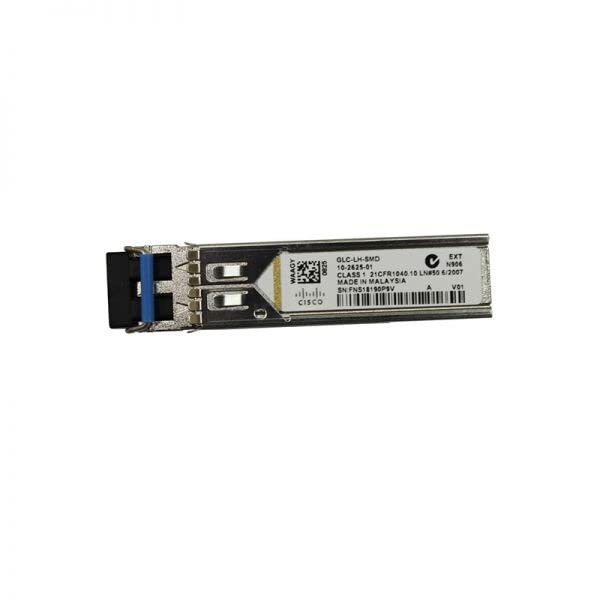Cisco Módulo SFP Cisco 1000BASE- LX/LH para implementaciones Gigabit Ethernet, Intercambiable en Caliente, garantía estándar de 5 años (GLC-LH-SMD=)