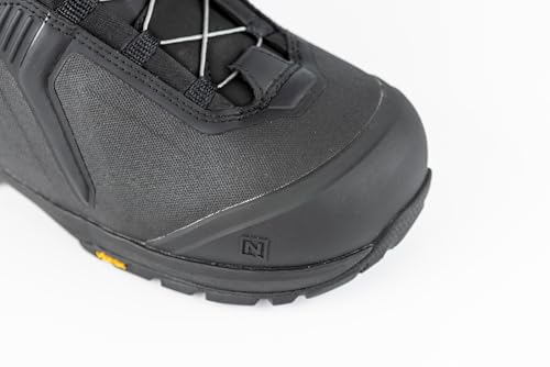 Nitro Capital TLS '22 Premium Highend Comfortable Snowboardschuhe Barco de Snowboard, Hombres, Negro, 32