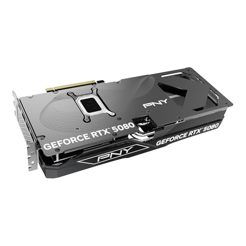 PNY Tarjeta gráfica GEFORCE RTX™ 5080 16GB Triple Ventilador DLSS 4