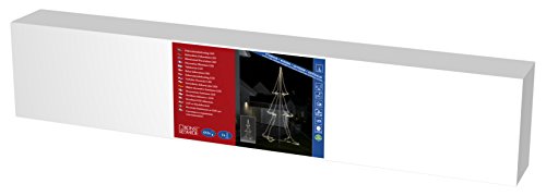 Konstsmide 3944 – 103 A, LED silueta, metal, 10.0 Watts, transparente, 400.0 X 235.0 X 235.0 cm