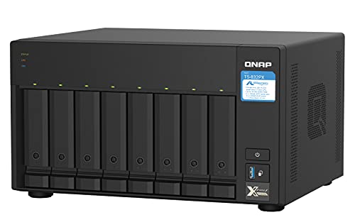 QNAP TS-832PX-4G Serveur NAS 8 Baies
