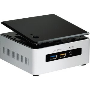 Intel NUC 5i7RYH - MiniPC (Intel Core i7-5557U, No incluye memoria RAM (hasta 16 GB DDR3L SODIMM), No incluye disco duro (espacio para disco duro 2.5" y SSD M.2), Intel Iris Graphics 6100)