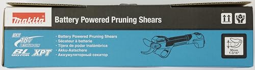 Makita DUP180Z - Tijeras de podar sin escobillas LXT de iones de litio de 18 V, baterías y cargador no incluidos