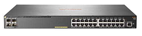 Aruba, a Hewlett Packard Enterprise company Aruba 2930F 24G PoE+ 4SFP Gestionado L3 Gigabit Ethernet (10/100/1000) Gris 1U Energía sobre Ethernet (PoE)