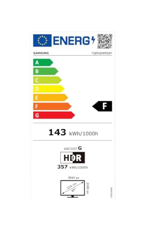 SAMSUNG TV Mini LED Neo QLED 4K 2024 85QN85D Smart TV de 85" con Resolución 4K Mejorada, Procesador NQ4 AI Gen2 con Inteligencia Artificial, Dolby Atmos, Q-Symphony y EyeComfort Mode