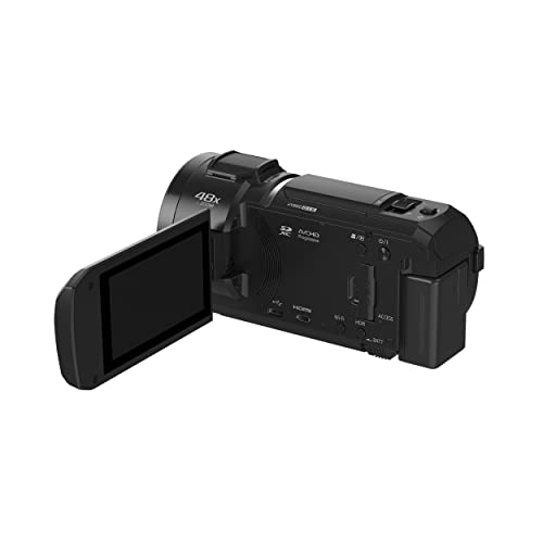 Panasonic HC-V785EG-K Full HD Videocámara (Full HD Video, 20x Optical Zoom, Estabilización de Imagen, WiFi, Slow Motion), Negro